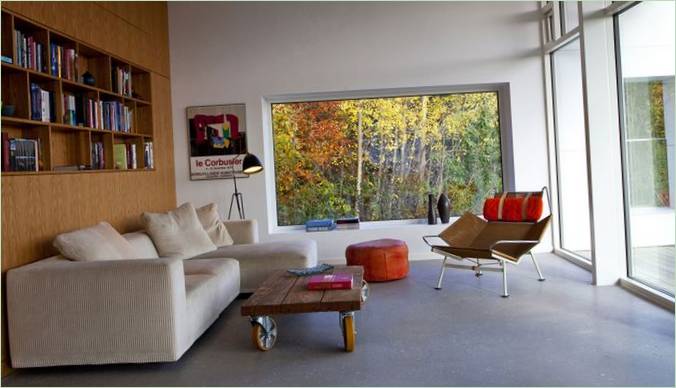 Progetto di interni di una casa di campagna di Friis&Moltke, Aarhus, Danimarca