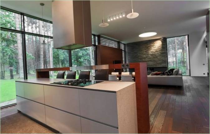 Design degli interni di Onyx House, Tallinn