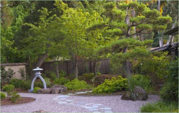 Giardino di ispirazione giapponese