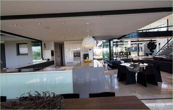 Cucina di una casa di campagna in Sudafrica