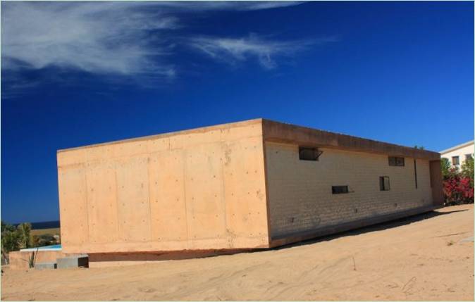 Facciata di una casa in Messico