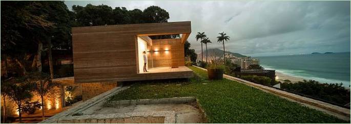Design di una casa di campagna in Brasile