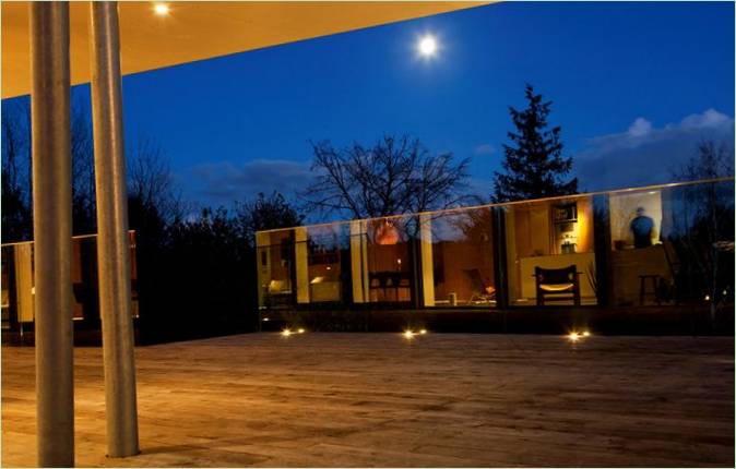 Progetto di interni di una casa di campagna di Friis&Moltke, Aarhus, Danimarca
