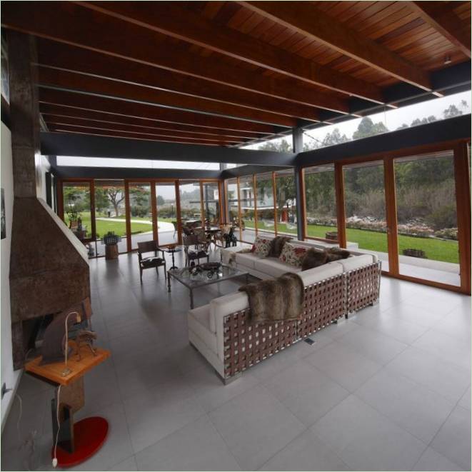 Interni di una casa di campagna in Perù
