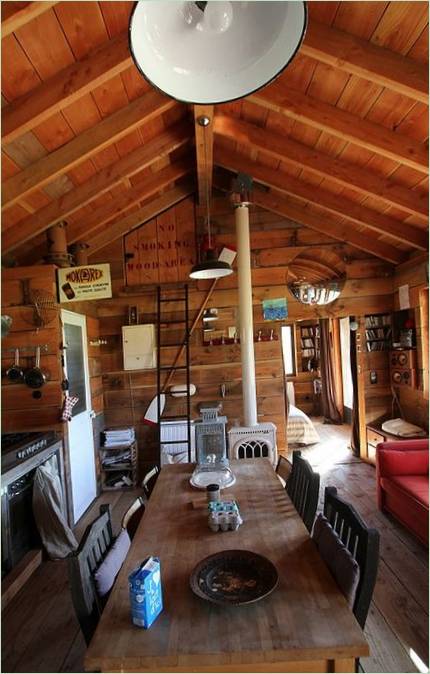 La cucina di una casa di campagna in Francia