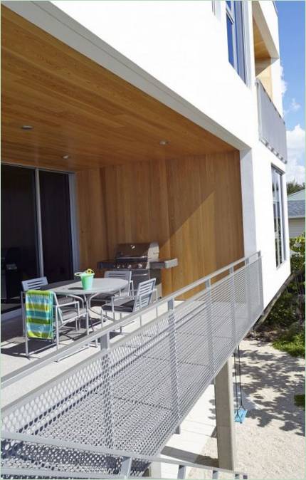 Terrazza solarium in cemento
