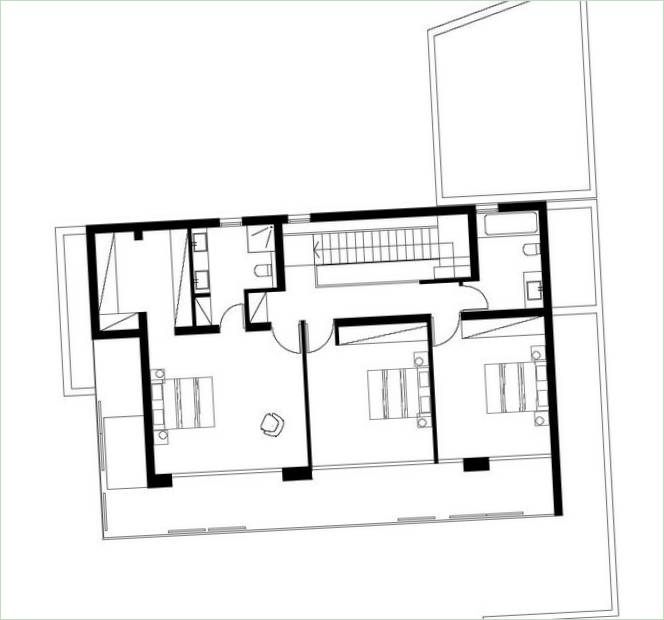 Interno della residenza Andri & Yiorgos di Vardastudio Architects and Designers, Chloraka, Cipro