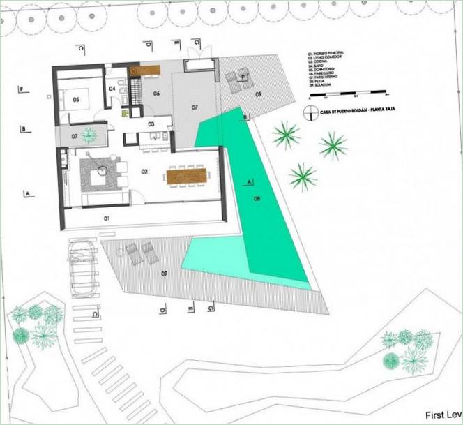 Cottage DT Puerto Roldán di VismaraCorsi Arquitectos