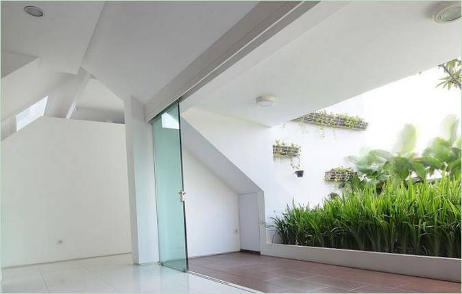 Interno di Split House