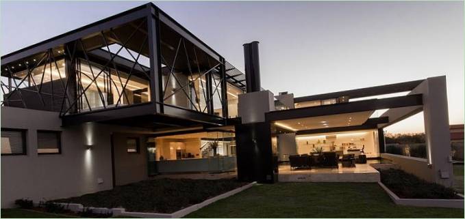 Design della casa familiare sudafricana