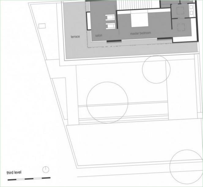 Piante di case etniche