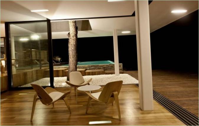 Interno della Plane House