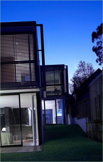 La moderna residenza Luff in Australia
