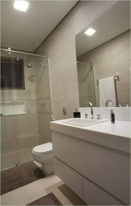 Bagno di una residenza DF in Brasile