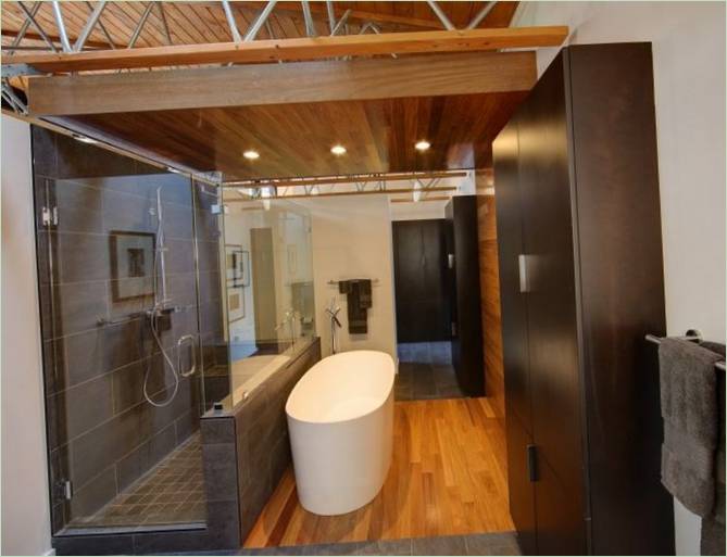 Design degli interni del bagno