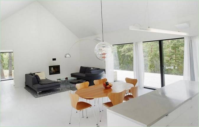 Interior design Villa Wallin in Svezia