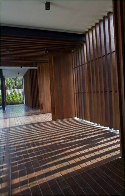 Progetto di parete per Villa 9 Jalan Siap di ONG&ONG a Singapore