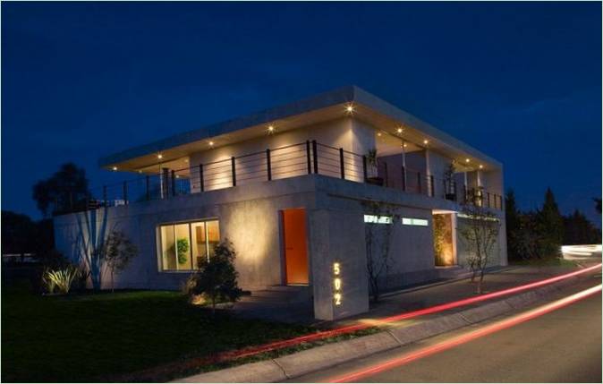 Illuminazione della villa