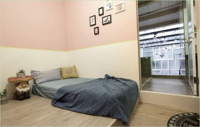 Design d'interni per camere da letto dai colori chiari