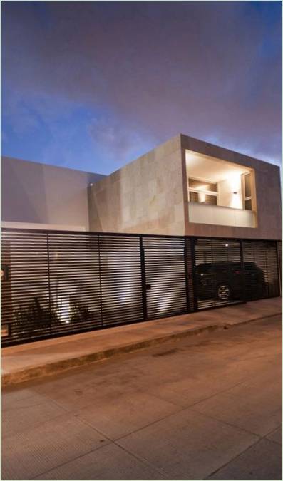 Design edificante di una casa urbana in Messico