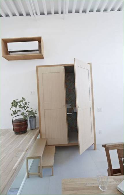 Design degli interni della casa Itami