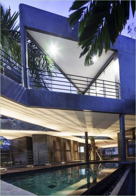 Piscina nel design della casa