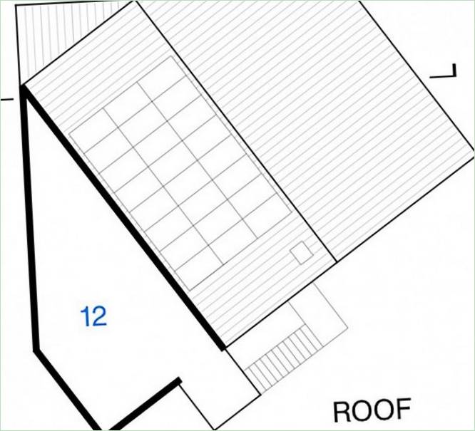 Schema dettagliato di una residenza familiare