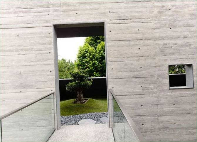 Il patio della Casa 66MRN