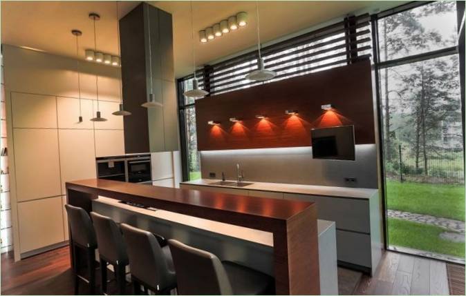 Interno della residenza Onyx House a Tallinn