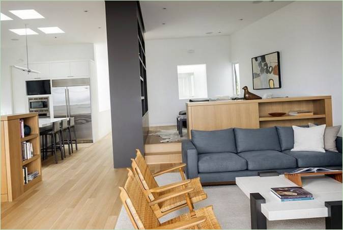 Design degli interni di una casa di campagna a Seattle, USA