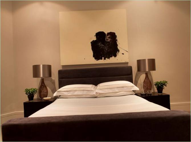 Design d'interni di camere da letto di lusso