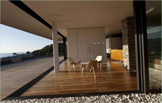 Esterno della Plane House