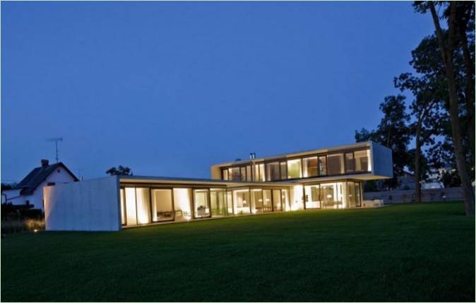 Design di una casa di campagna in Austria