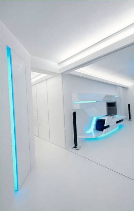 Design d'interni Appartamento Bianco