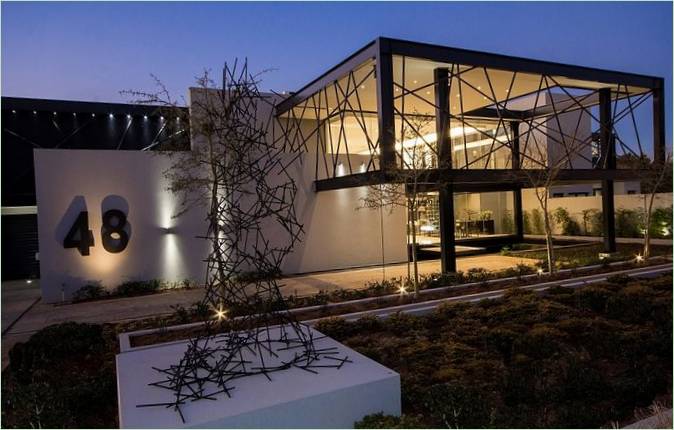 Design di una casa di campagna in Sudafrica