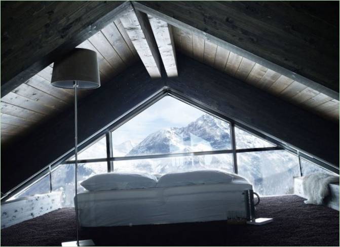 Design degli interni di Camelot 2 nelle montagne italiane