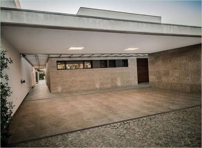 Il cortile del soggiorno