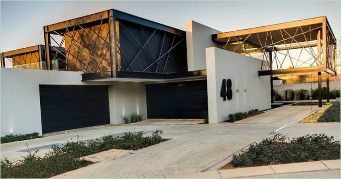 Design di una casa di campagna in Sudafrica