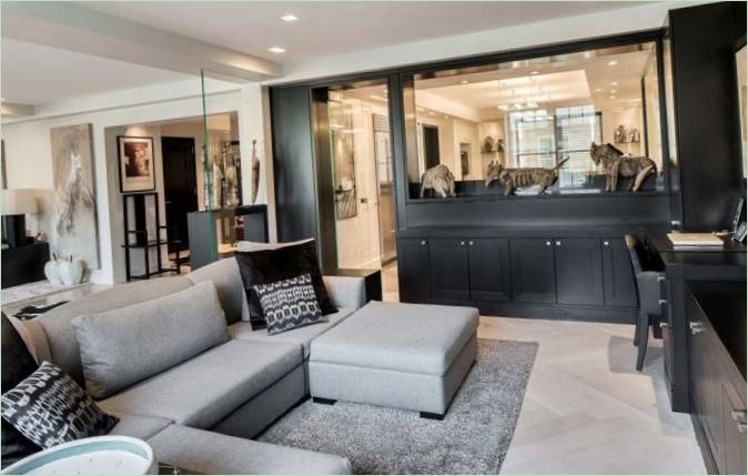 Design degli interni della residenza Triple-Mint a New York
