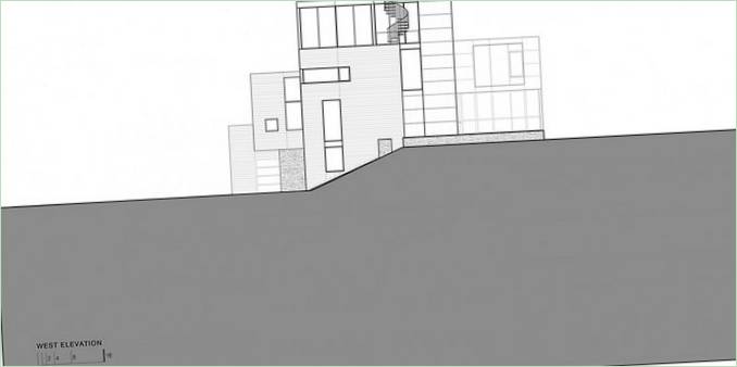 Residenza privata 4 Springs Lane diagramma schematico