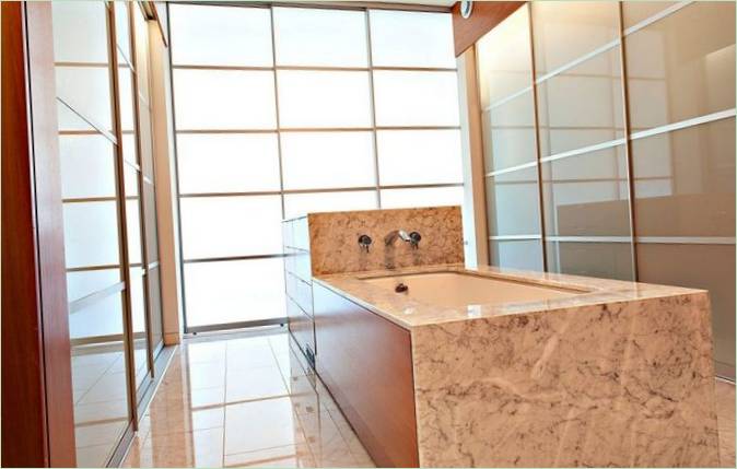 Il bagno della residenza Thorncrest House in Canada