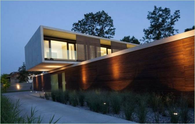 Design di una casa di campagna in Austria