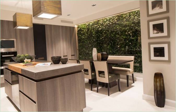 Area cucina di Eaton Mews North, Londra