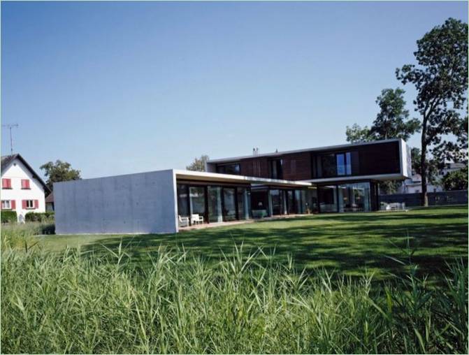 Design di una casa di campagna in Austria