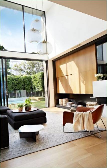 Design d'interni del soggiorno di Oban House
