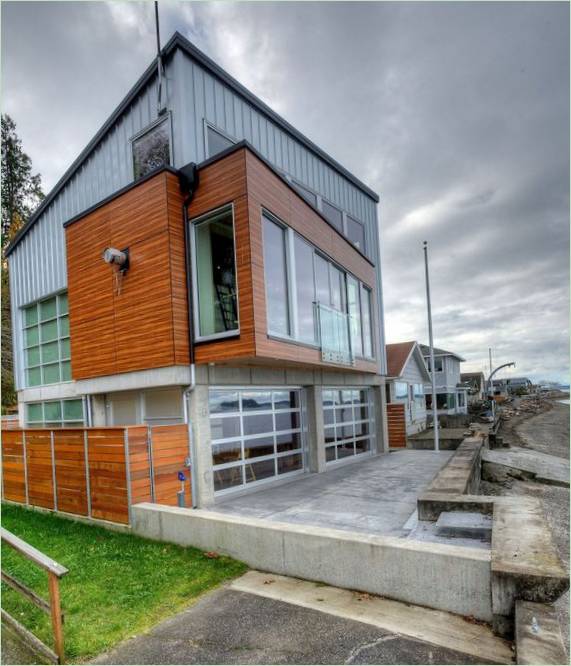 Il progetto della Tsunami House dello studio Designs Northwest Architects a Camano Island