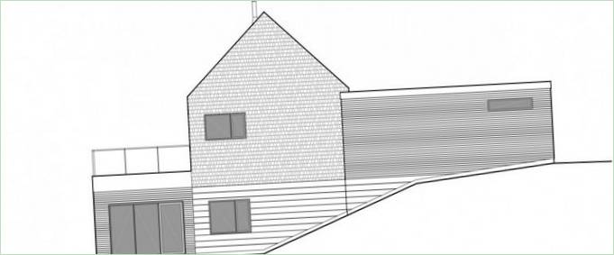 Facciata della residenza Harbour Heights, Inverness, Canada