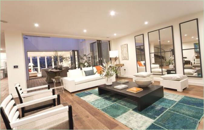 Il bellissimo soggiorno di una residenza di Glengham Road in Inghilterra