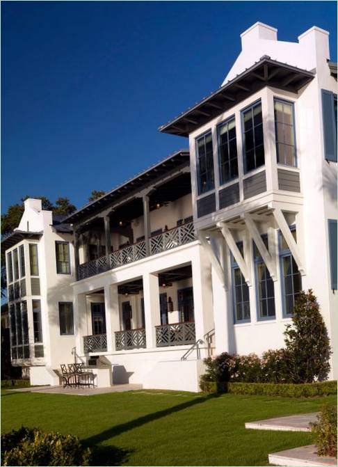 La facciata di una casa indipendente in Florida