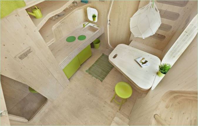 Casa dello studente in legno di Tengbom Architects